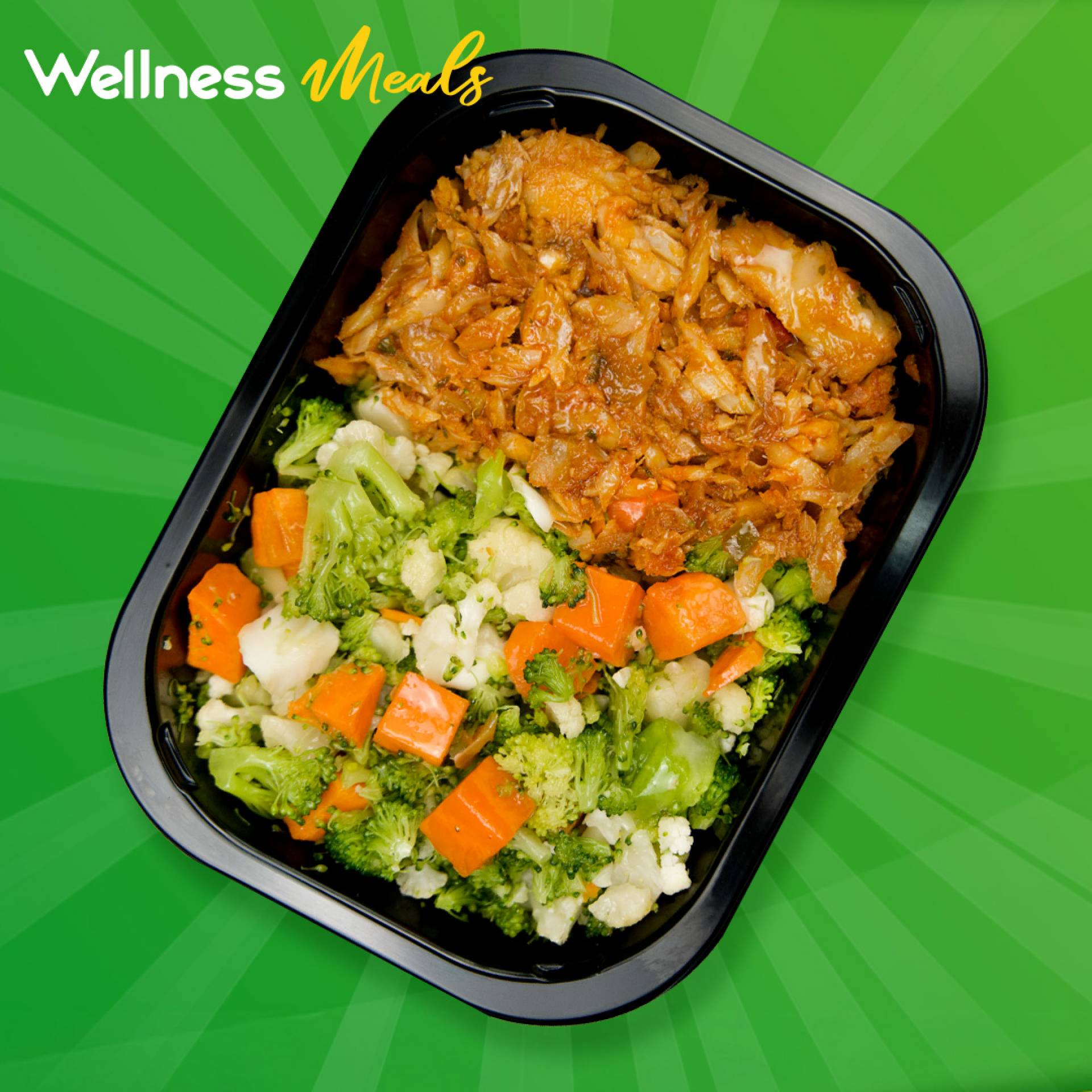 31. Bacalao Guisado y Vegetales Mixtos en Aceite de Aguacate
